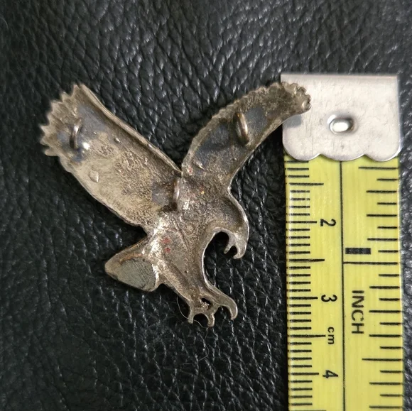 Sterling Silver Artisan Pendant For Necklace - Picture 4 of 4